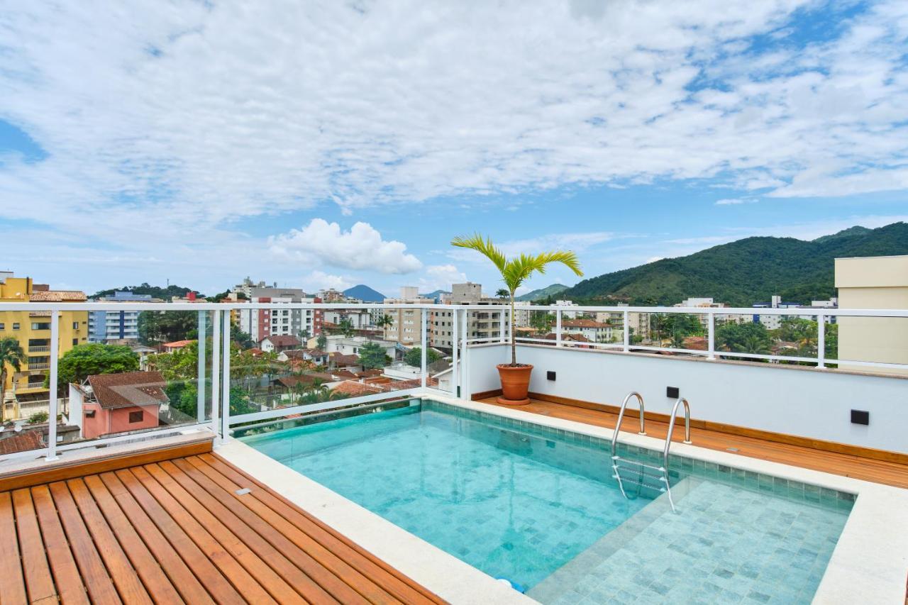 Orla Ubatuba 300 Metros - Ar Condicionado, Varanda Gourmet Экстерьер фото